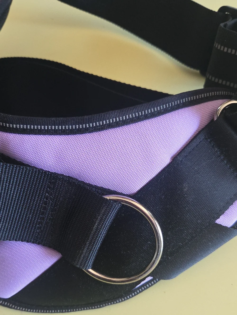 ShawnCo XL Purple & Black Dog Harness